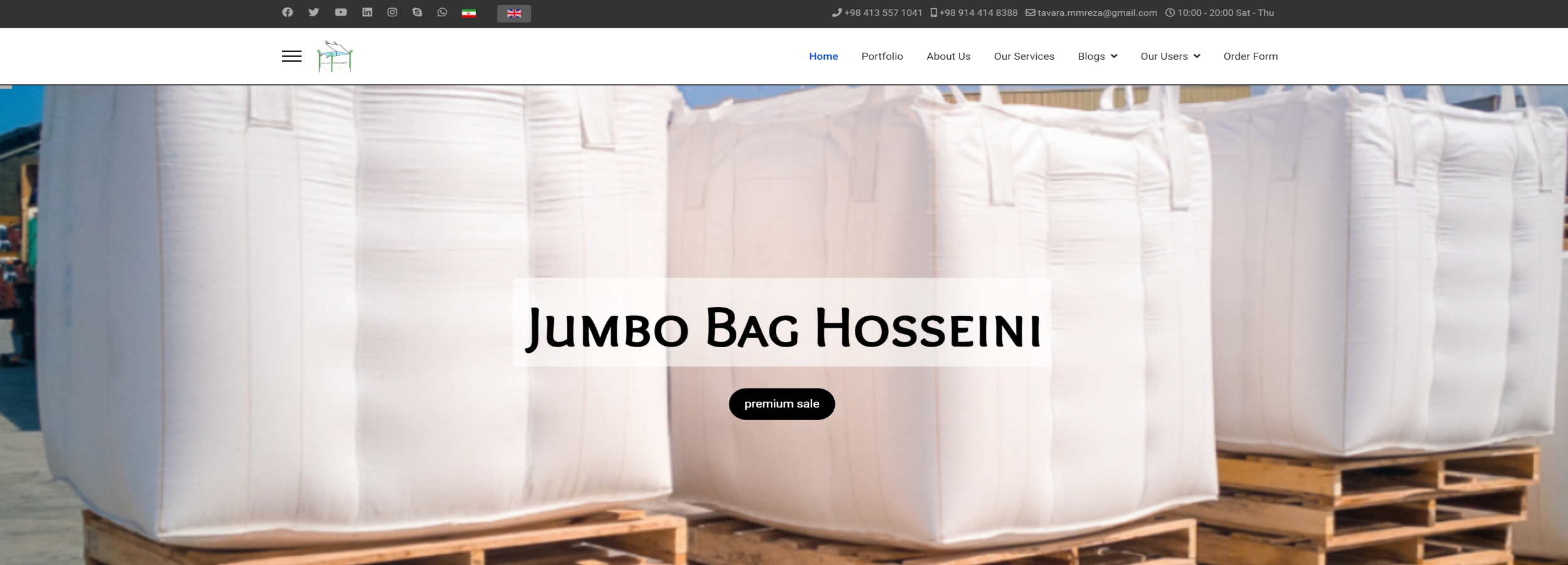 Jumbo bag Hosseini